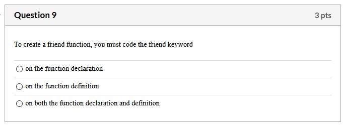 Solved Question 7 3 pts Which of the following statements | Chegg.com