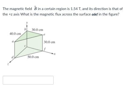 Solved The magnetic field B in a certain region is 1.54 T, | Chegg.com