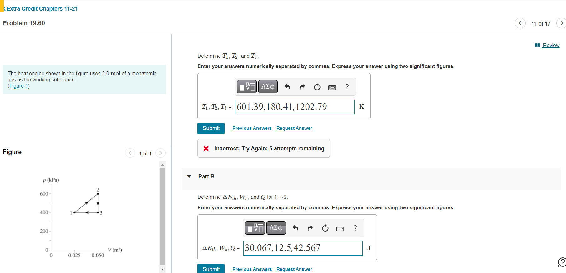 Solved Determine T1,T2, and T3. Enter your answers | Chegg.com