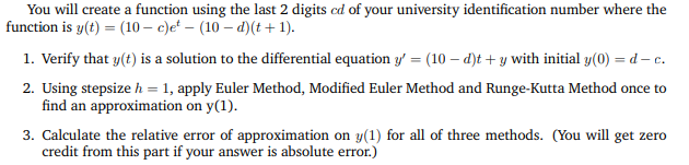 Solved You will create a function using the last 2 digits cd | Chegg.com