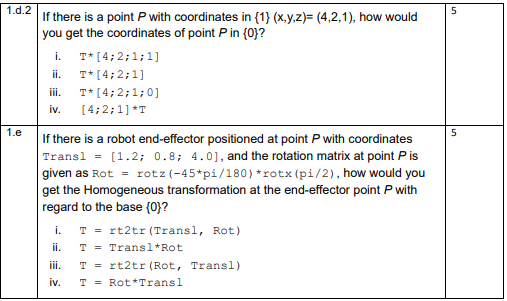 Solved 1.a 4 ii. 1.b 3 i. ii. iv. 1.c 5 Choose the correct | Chegg.com
