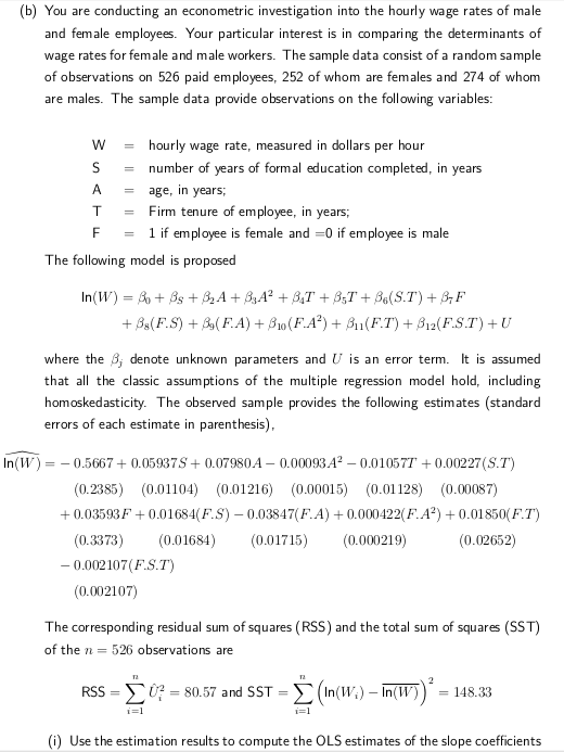 solved-b-you-are-conducting-an-econometric-investigation-chegg