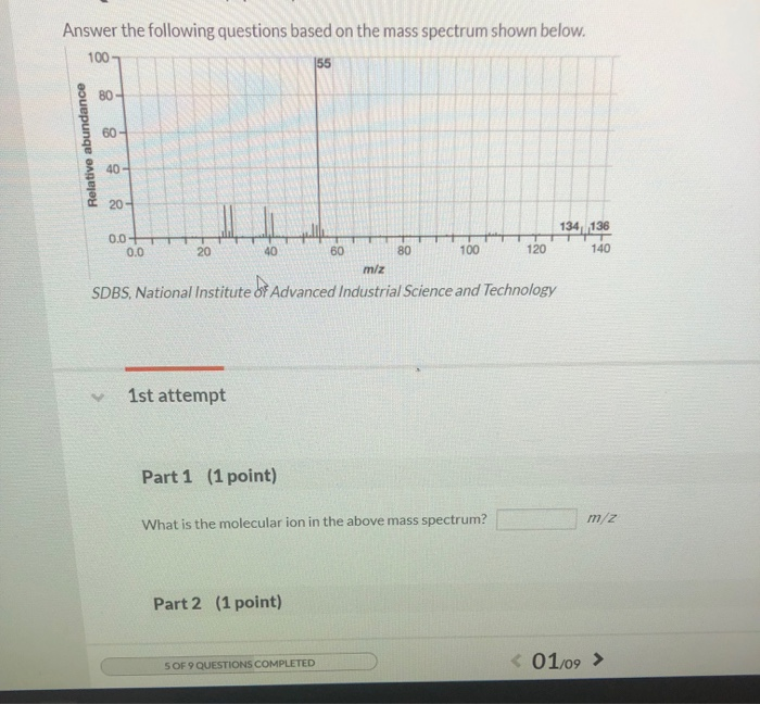 Solved Answer The Following Questions Based On The Mass