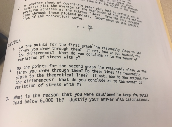 Flexure Test of an aluminum alloy I beam using gages