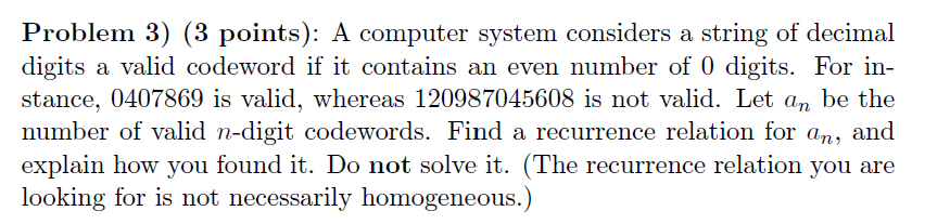 Solved This question has been solved on Chegg but I would | Chegg.com