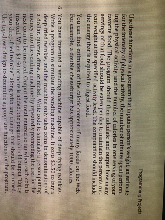 Solved Only number 7!! Use function and c++, Make sure it | Chegg.com
