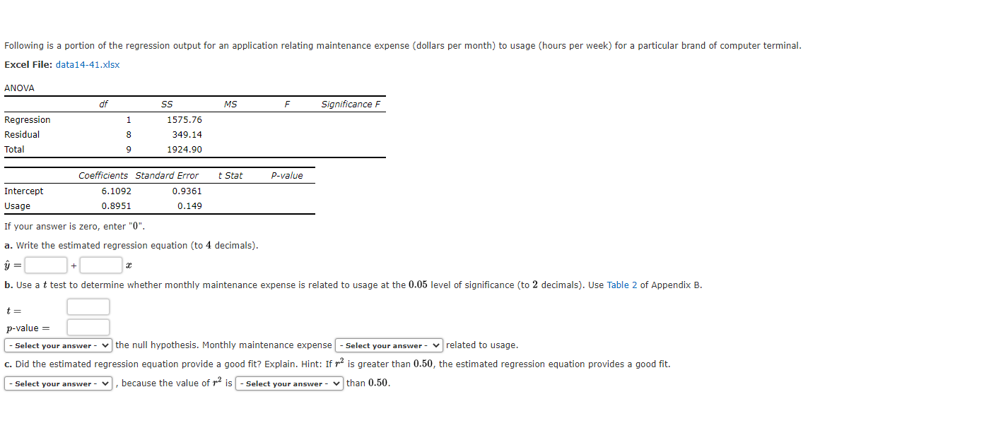 solved-following-is-a-portion-of-the-regression-output-for-chegg