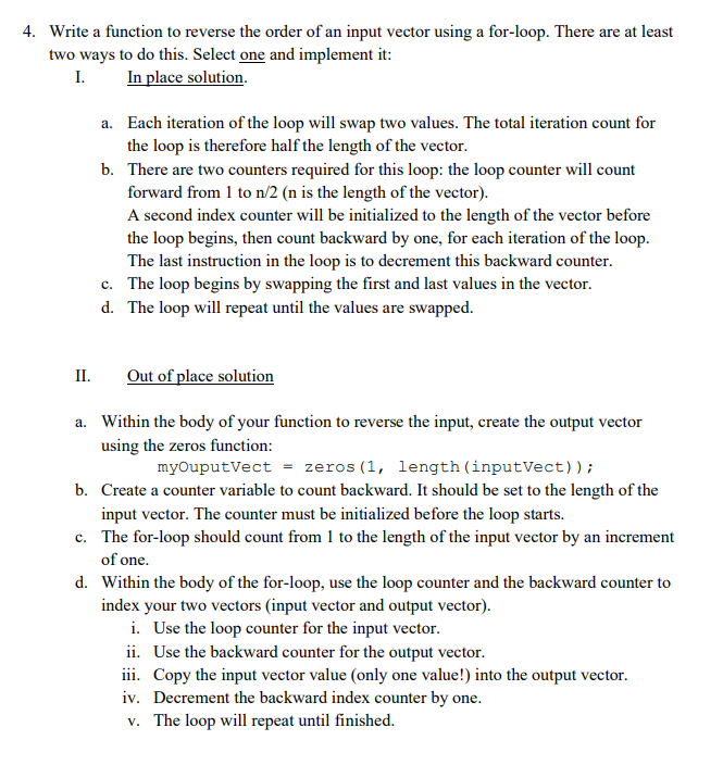 4-write-a-function-to-reverse-the-order-of-an-input-chegg