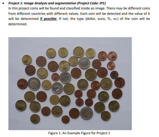 Solved • Project 1: Image Analysis and segmentation (Project | Chegg.com