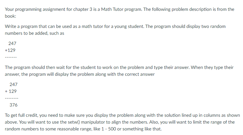 Solved Program isn't working as it should, looking for | Chegg.com