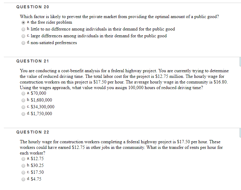 Solved QUESTION 20 Which Factor Is Likely To Prevent The Chegg