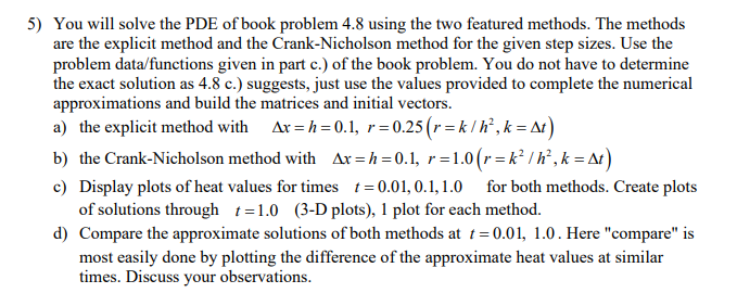 Solved EXERCISE 4.8 Consider The Problem | Chegg.com