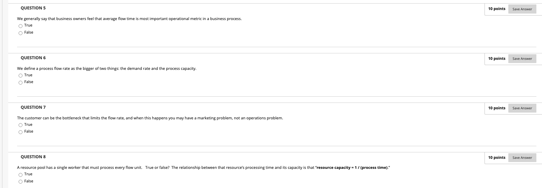 Solved QUESTION 5 10 points Save Answer We generally say | Chegg.com