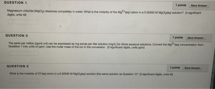 Ppm top unit conversion