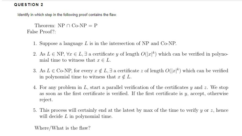 Solved QUESTION 1 Identify in which step in the following | Chegg.com