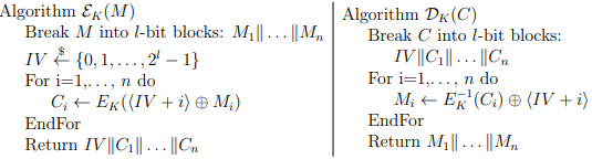 Solved Exercise 1. (Candidate Encryption Schemes) Let se be