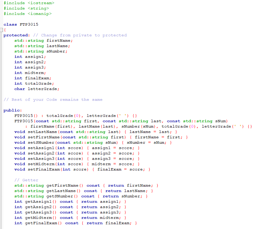Solved What is wrong with the grading scale in my code when | Chegg.com