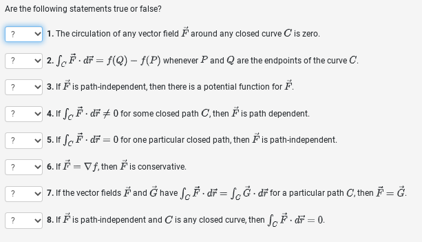 Solved Are the following statements true or false? 1. The | Chegg.com