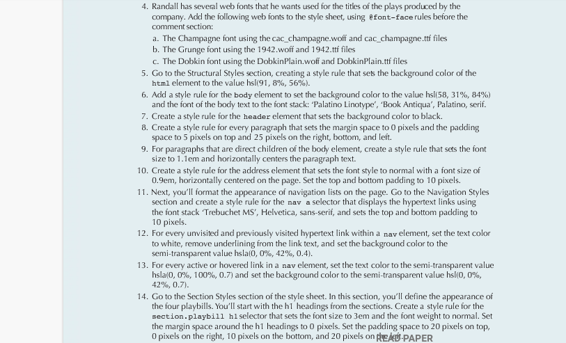 APPLY Case Problem 1 Data Files needed for this Case | Chegg.com