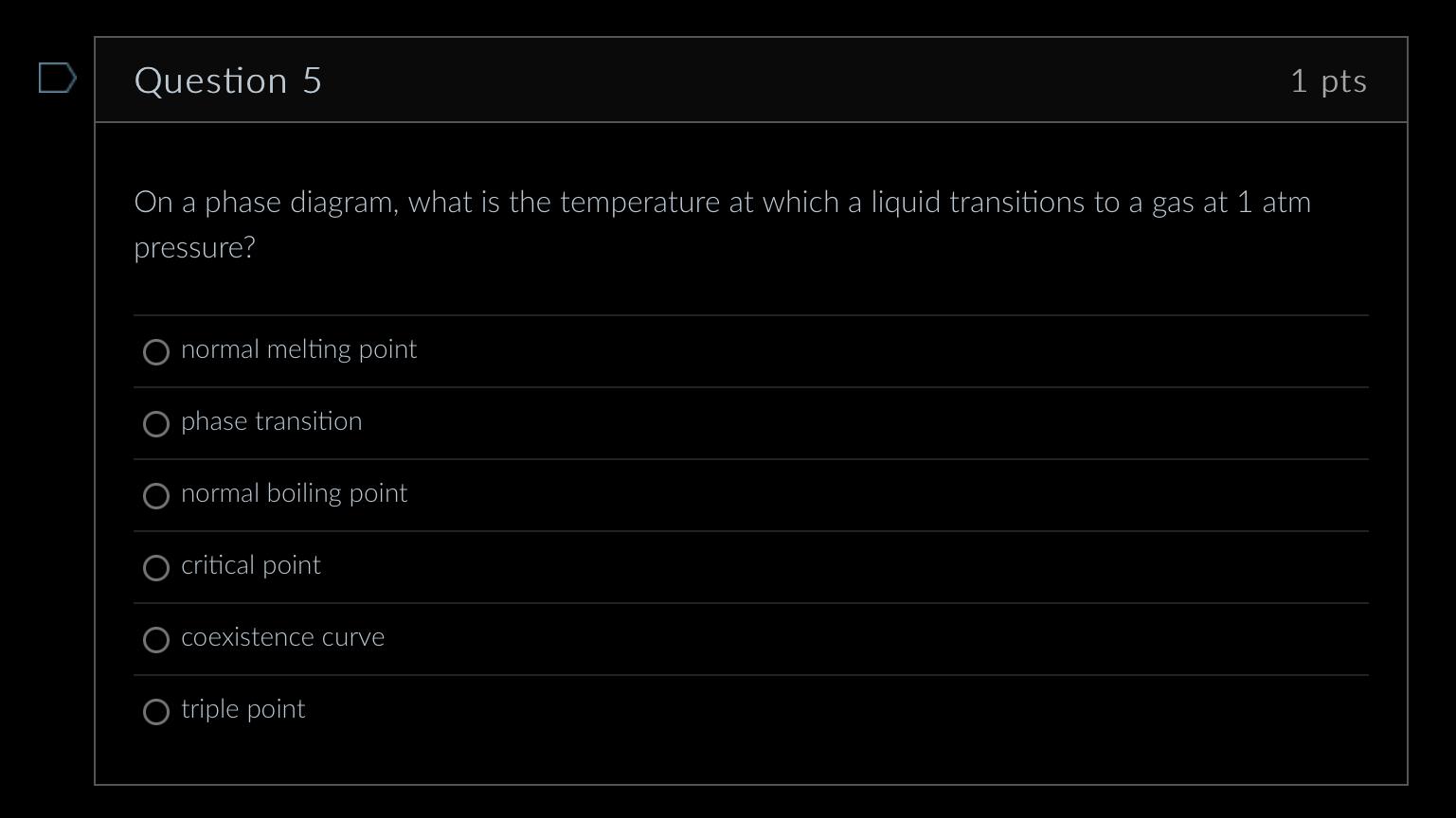 Solved On a phase diagram, what is the temperature at which | Chegg.com