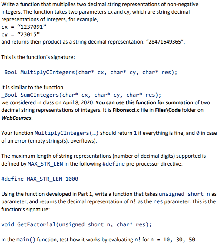 This is for a beginners Intro to C programming class, | Chegg.com