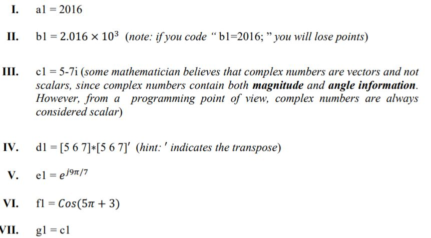 Solved Matlab How do we write in matlab? Using the | Chegg.com