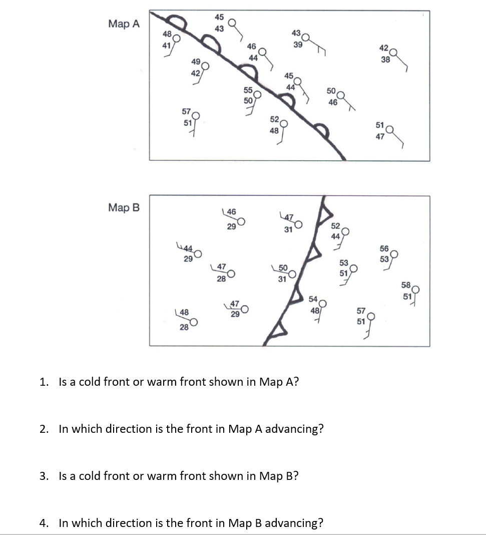 Solved Map A 48 43 39 41 42 A 49 38 45 44 50 50 46 52 48 47 | Chegg.com