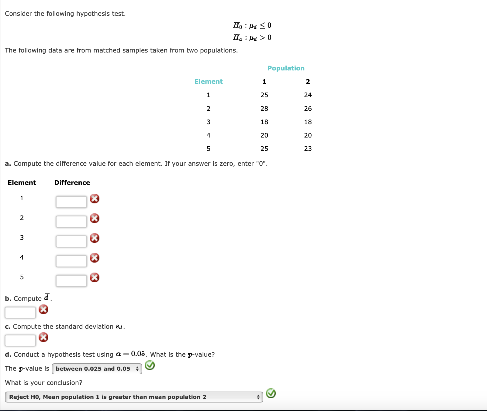 Solved Consider the following hypothesis test.