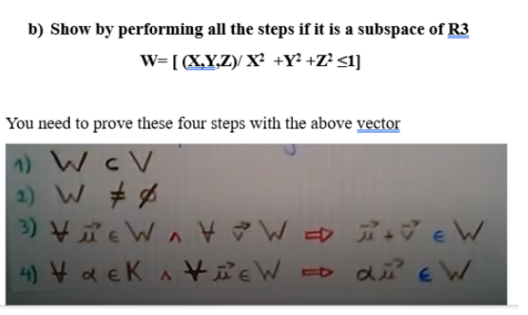 Solved B) Show By Performing All The Steps If It Is A | Chegg.com