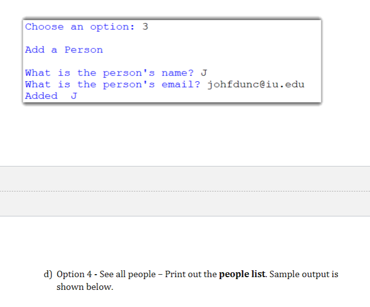 Solved 4. Create a user menu in the Battle Class in | Chegg.com