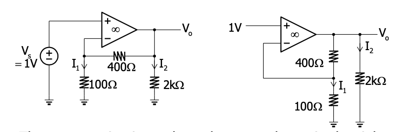 Solved The circuit on the left is redrawn as the circuit on | Chegg.com