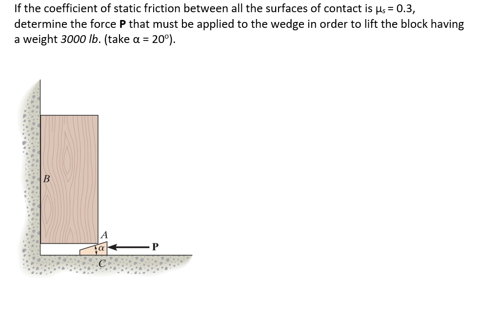 Solved If the coefficient of static friction between all the | Chegg.com