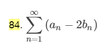 Solved Suppose that ∑ (infinity, n=1) an = 1, that ∑ | Chegg.com