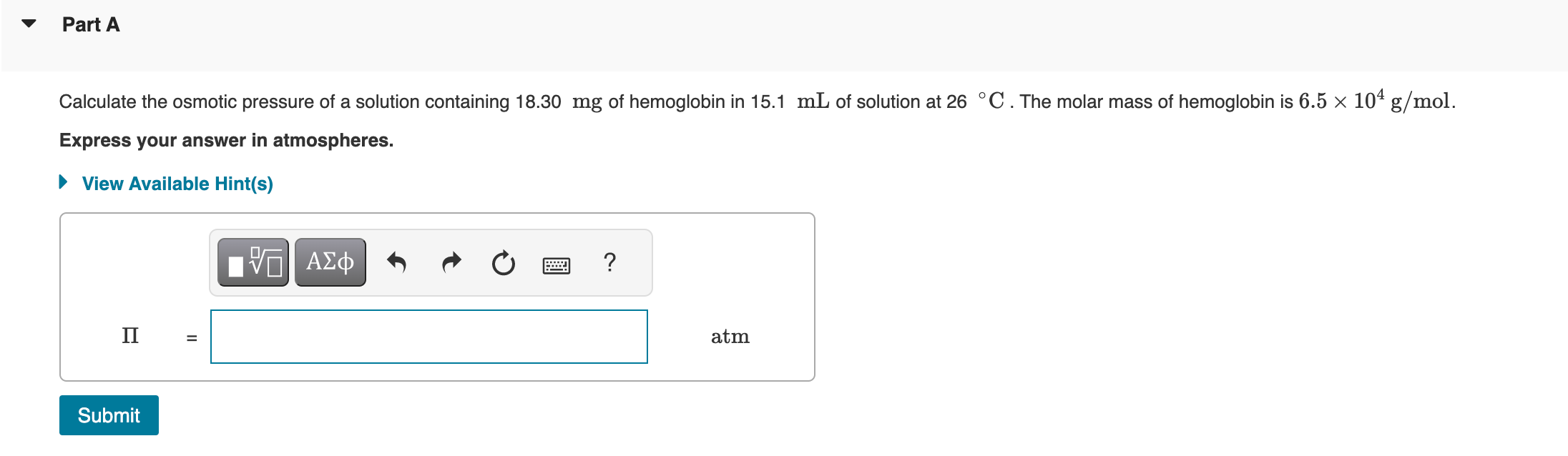 solved-calculate-the-osmotic-pressure-of-a-solution-chegg