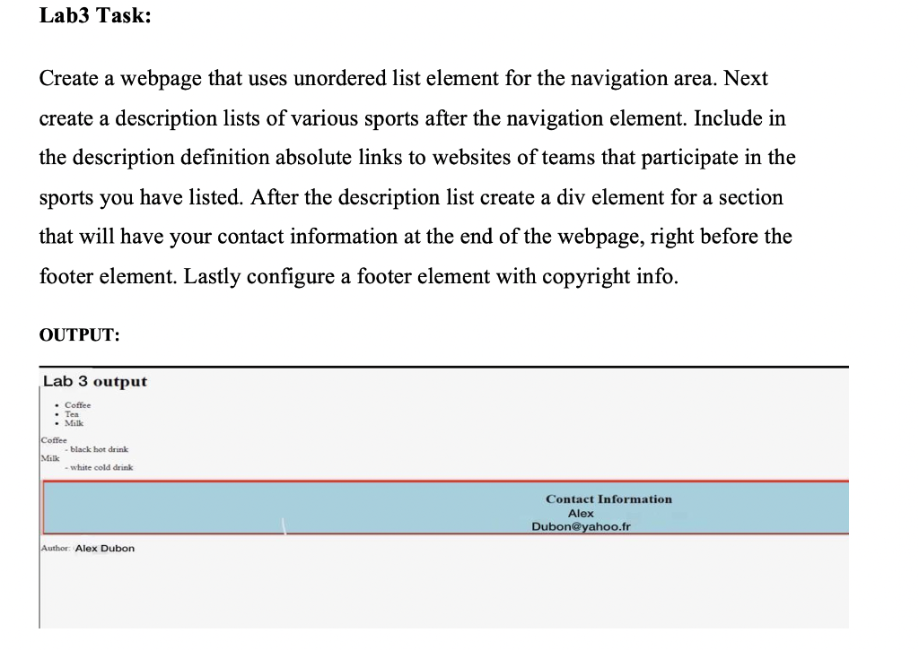 Solved Need Help With Lab 4, Please. As You Need Information | Chegg.com