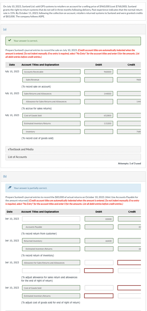 Solved Need Help with part b everything that is blank | Chegg.com