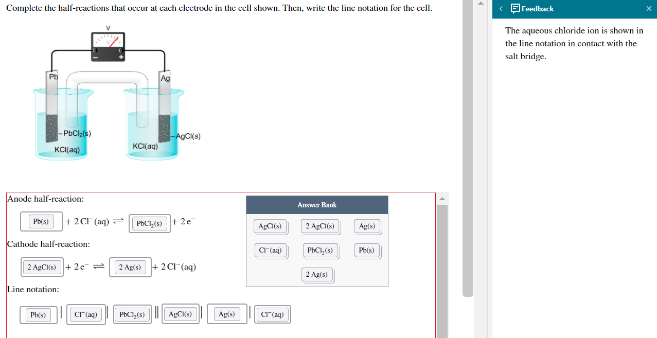 solved-complete-the-half-reactions-that-occur-at-each-chegg