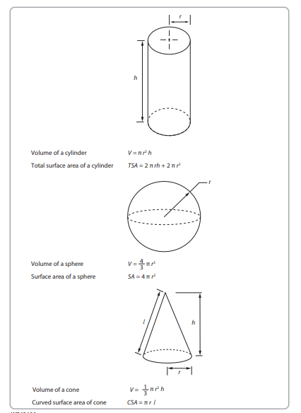 Formulae and Constants Trigonometric rules Sine rule | Chegg.com