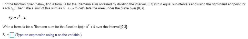 Solved For the function given below, find a formula for the | Chegg.com