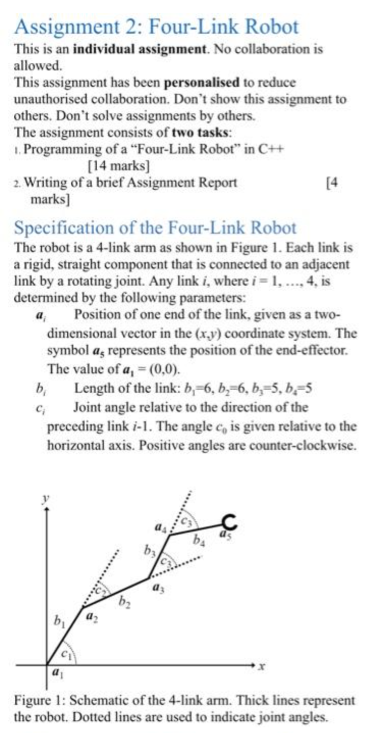 Student uses writing robot for assignment 