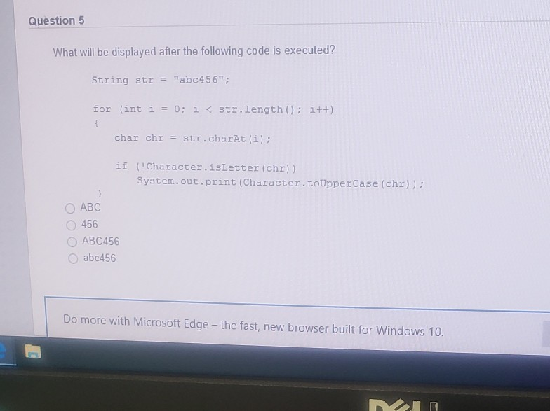 Solved uestion 2 Because every class directly or indirectly | Chegg.com