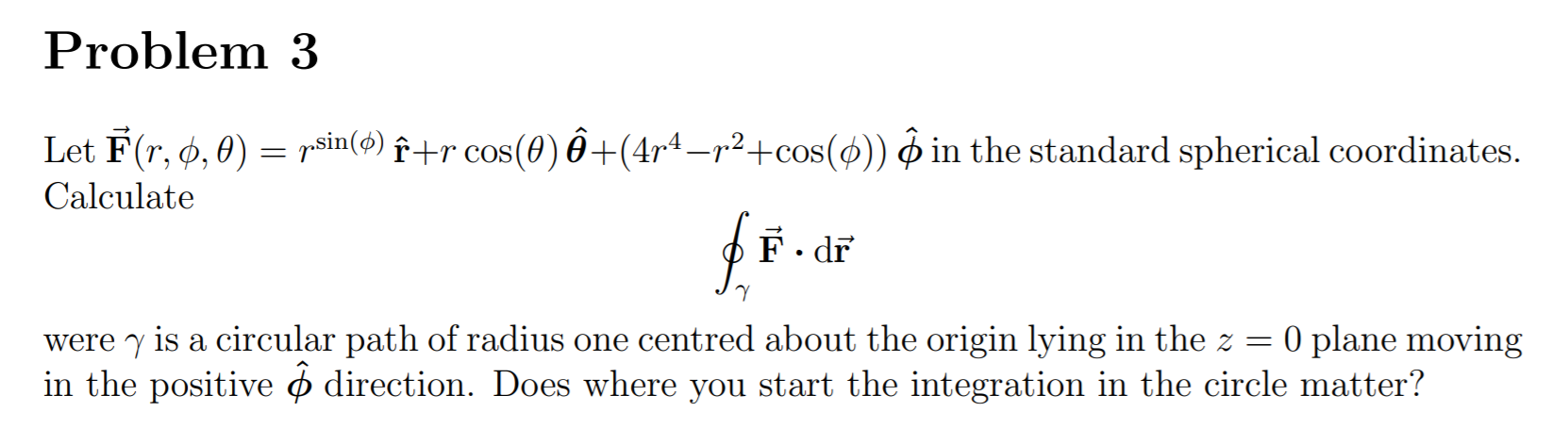 Solved Problem 3 Let F 1 0 0 Psin 6 I R Cos 0 O 4 Chegg Com