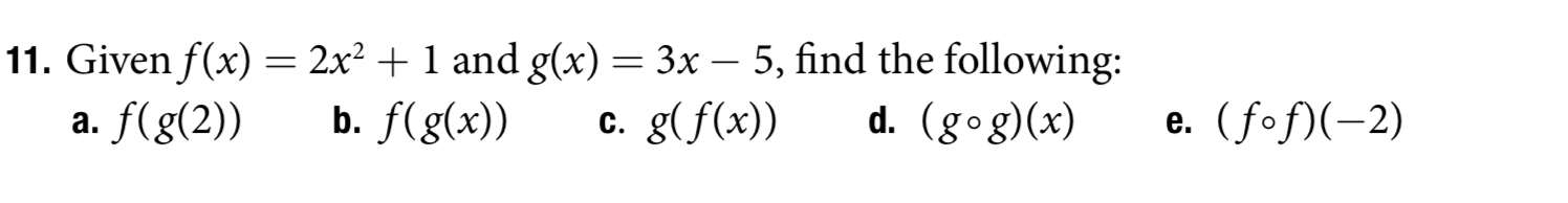 Solved Find F g 1 7 Given F x 2x2 4x And G x 2x Chegg