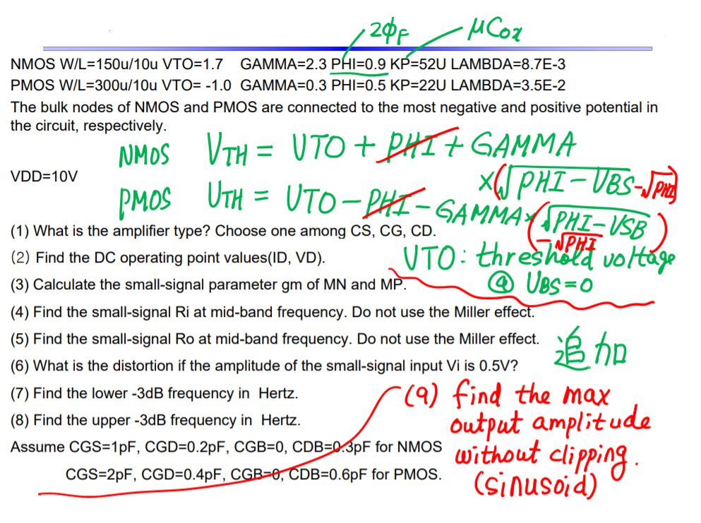 You Can Ignore Chinese Characters Nmos W L 150u 10 Chegg Com