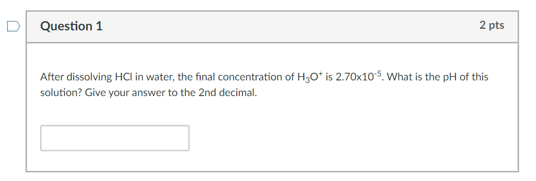 Solved After Dissolving HCl In Water The Final Chegg Com   PhppaKQLL