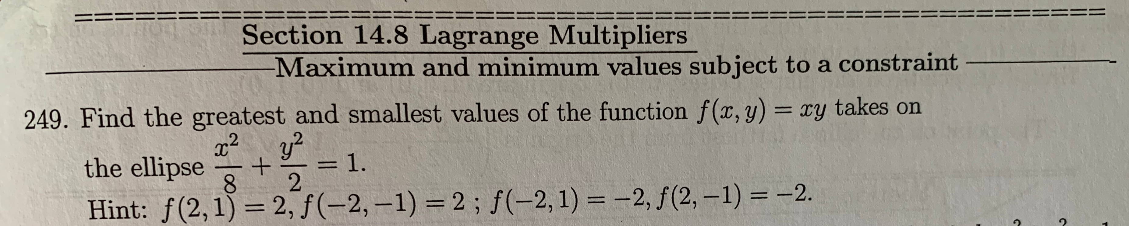 Solved Calculus ||| Please show clear work and explanation | Chegg.com