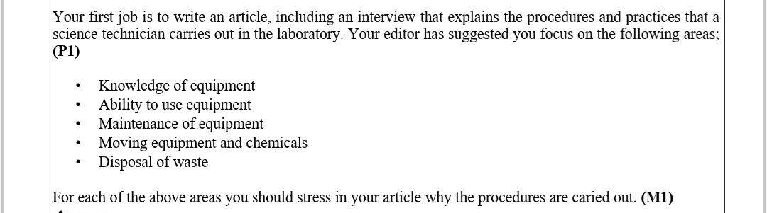 Solved Your first job is to write an article, including an | Chegg.com