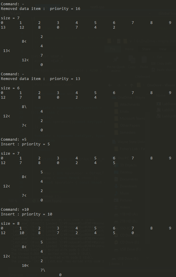 Assignment Implement the class functions of a