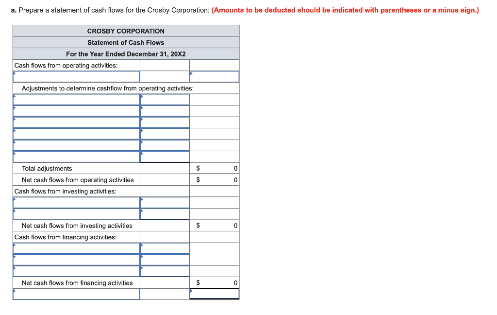 Solved Refer To The Following Financial Statements For Chegg