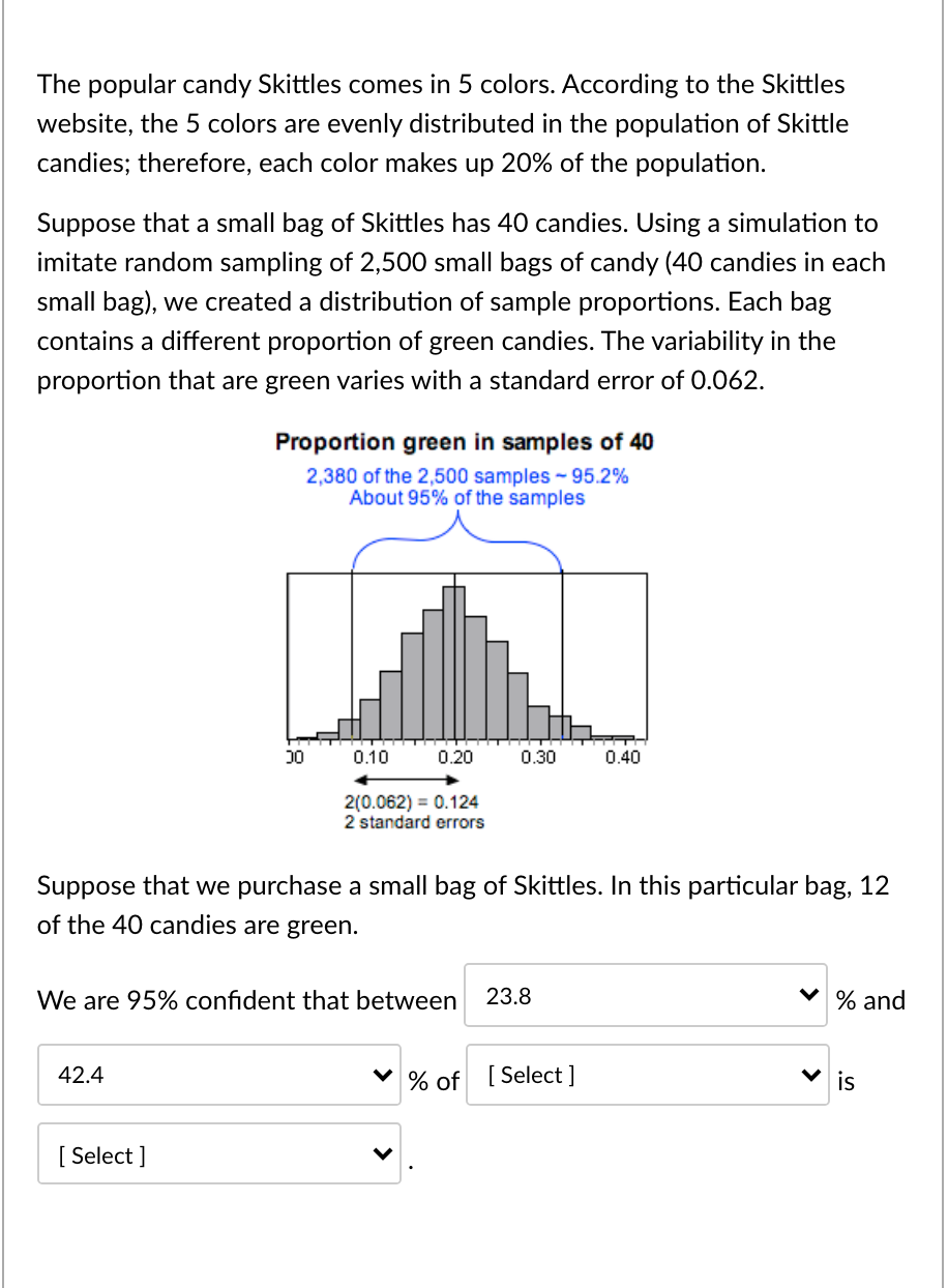 The popular candy Skittles comes in 5 colors.